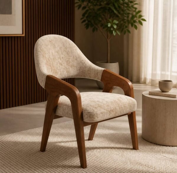 Fauteuil design en bois