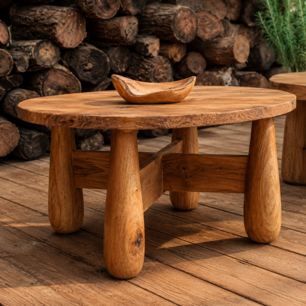 ‎Table Basse avec un design organique unique‎